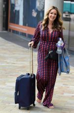 CLAIRE SWEENEY Leaves BBC Breakfast Studios in Manchester 09/18/2019