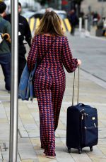 CLAIRE SWEENEY Leaves BBC Breakfast Studios in Manchester 09/18/2019