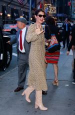 COBIE SMULDERS Arrives at Good Morning America in New York 09/23/2019