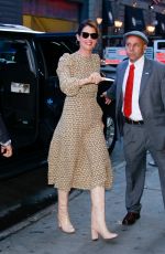 COBIE SMULDERS Arrives at Good Morning America in New York 09/23/2019