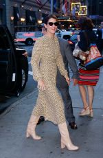 COBIE SMULDERS Arrives at Good Morning America in New York 09/23/2019