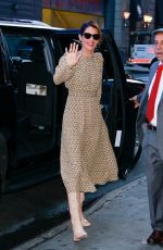 COBIE SMULDERS Arrives at Good Morning America in New York 09/23/2019