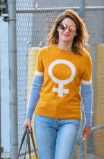 COBIE SMULDERS Arrives at Jimmy Kimmel Live in Los Angeles 09/25/2019