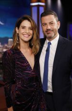 COBIE SMULDERS at Jimmy Kimmel Live! in Los Angeles 09/25/2019