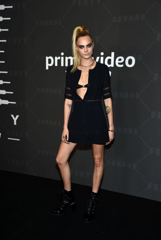 CRA DELEVINGNE at Savage x Fenty Show in Brooklyn 09/10/2019