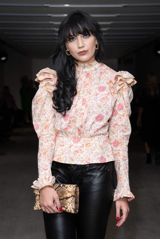 DAISY LOWE at Matty Bovan Spring/Summer 2020 Show at London Fashion Week 09/13/2019