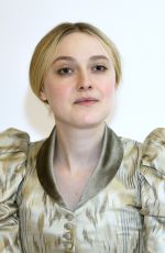 DAKOTA FANNING at The Alienist: Angel of Darkness Photocall in Budapest 09/25/2019