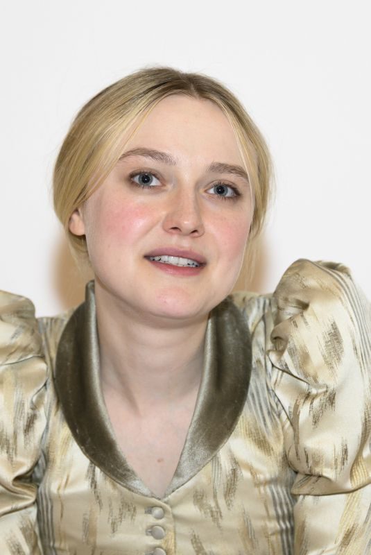 DAKOTA FANNING at The Alienist: Angel of Darkness Photocall in Budapest 09/25/2019
