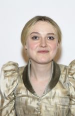 DAKOTA FANNING at The Alienist: Angel of Darkness Photocall in Budapest 09/25/2019