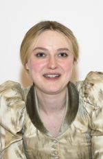 DAKOTA FANNING at The Alienist: Angel of Darkness Photocall in Budapest 09/25/2019
