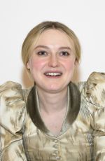 DAKOTA FANNING at The Alienist: Angel of Darkness Photocall in Budapest 09/25/2019