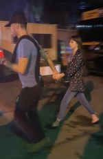 DAKOTA JOHNSON and Chris Martin Leaves Global Citizen Festival in New York 09/28/2019