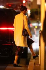 DAKOTA JOHNSON Arrives at Her Sister Stella Banderas