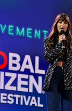 DAKOTA JOHNSON at 2019 Global Citizen Festival: Power the Movement in New York 09/28/2019