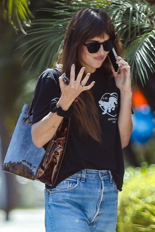 DAKOTA JOHNSON at a Hair Salon in Los Angeles 09/17/2019