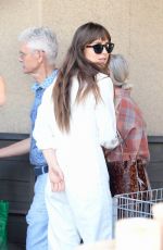 DAKOTA JOHNSON Shopping at Erewhon in Los Angeles 09/18/2019