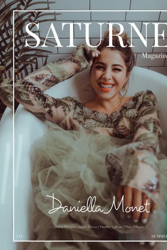 DANIELLA MONET in Saturne Magazine, Summer 2019