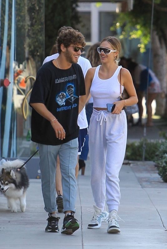 DELILAH HAMLIN and Eyal Booker Out in West Hollywood 09/23/2019