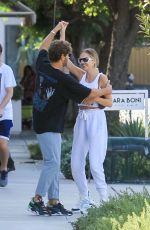 DELILAH HAMLIN and Eyal Booker Out in West Hollywood 09/23/2019