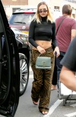DELILAH HAMLIN Arrives at Phillip Lim 3.1 Show at New York Fashion Week 09/09/2019