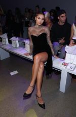 DELILAH HAMLIN at Christian Cowan Show at New York Fashion Week 09/10/2019
