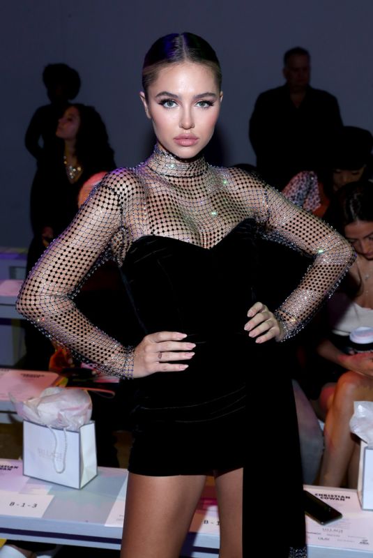 DELILAH HAMLIN at Christian Cowan Show at New York Fashion Week 09/10/2019
