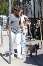 DELILAH HAMLIN at Eyal Booker Out in West Hollywood 09/20/2019