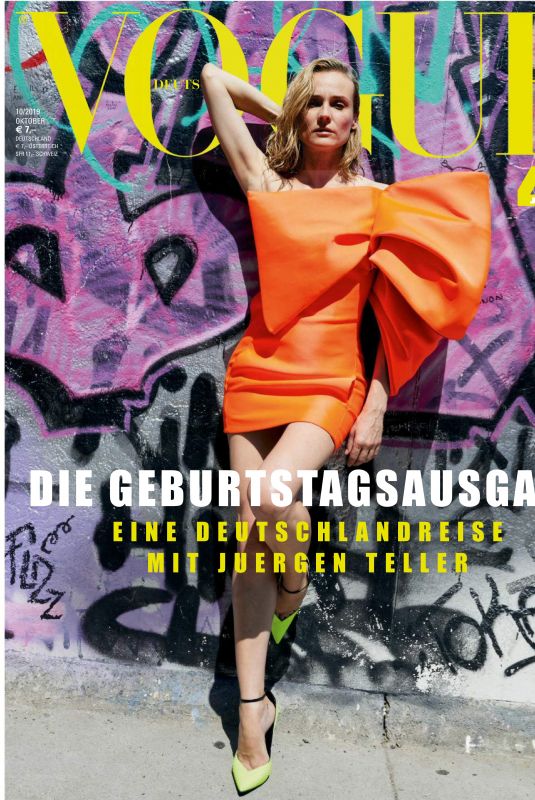 DIANE KRUGER in Vogue Magazine, Germany October 2019