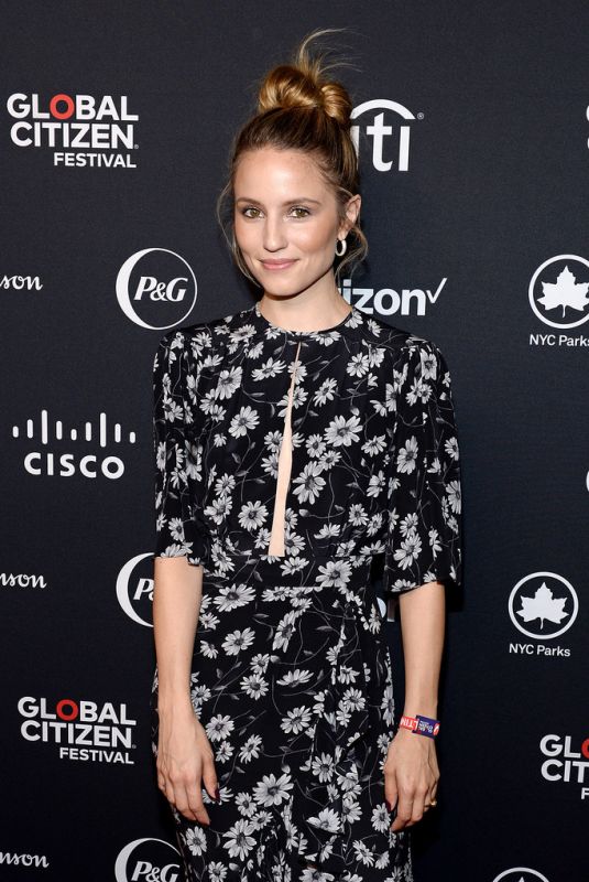 DIANNA AGRON at 2019 Global Citizen Festival: Power the Movement in New York 09/28/2019