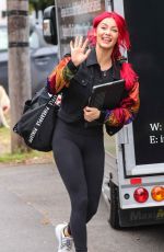 DIANNE BUSWELLL Arrives at Strictly Come Dancing Rehersal in London 09/09/2019