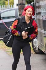 DIANNE BUSWELLL Arrives at Strictly Come Dancing Rehersal in London 09/09/2019