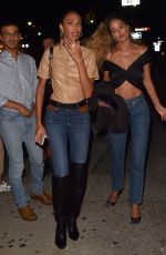 DOUTZEN KROES and JOAN SMALLS Night Out in new York 09/08/2019