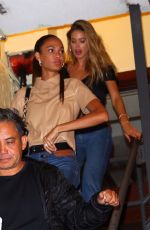 DOUTZEN KROES and JOAN SMALLS Night Out in new York 09/08/2019