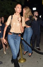 DOUTZEN KROES and JOAN SMALLS Night Out in new York 09/08/2019
