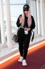 DOVE CAMERON at Haneda International Airport in Tokyo 09/08/2019