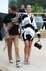 DUA LIPA and Anwar Hadid at Burberry Show at London Fashion Week 09/19/2019