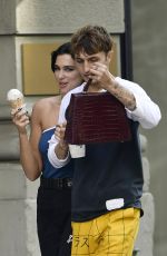 DUA LIPA and Anwar Hadid Out for Ice Cream in New York 09/10/2019