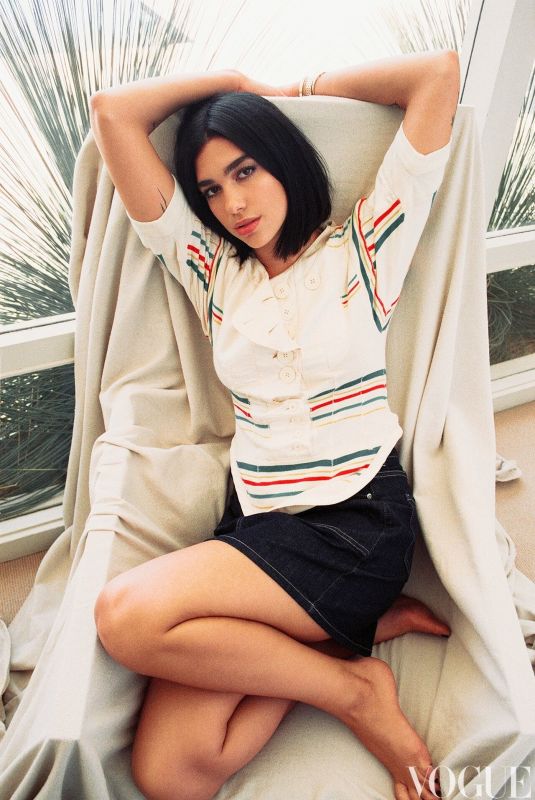 DUA LIPA for Vogue Magazine, UK 2019
