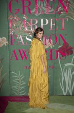 ELISA SEDNAOUI at Green Carpet Fashion Awards in Milan 09/22/2019