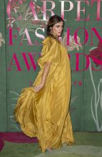 ELISA SEDNAOUI at Green Carpet Fashion Awards in Milan 09/22/2019