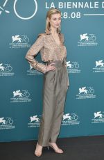 ELIZABETH DEBICKI at The Burnt Orange Heresy Photocall at 2019 Venice Film Festival 09/07/2019