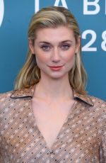ELIZABETH DEBICKI at The Burnt Orange Heresy Photocall at 2019 Venice Film Festival 09/07/2019