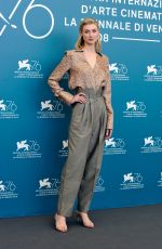 ELIZABETH DEBICKI at The Burnt Orange Heresy Photocall at 2019 Venice Film Festival 09/07/2019