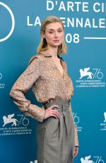 ELIZABETH DEBICKI at The Burnt Orange Heresy Photocall at 2019 Venice Film Festival 09/07/2019