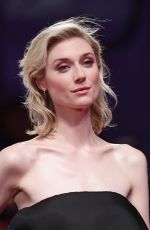 ELIZABETH DEBICKI at The Burnt Orange Heresy Screening at 76th Venice Film Festival 09/07/2019
