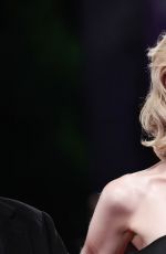 ELIZABETH DEBICKI at The Burnt Orange Heresy Screening at 76th Venice Film Festival 09/07/2019