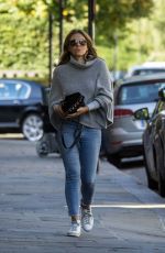 ELIZABETH HURLEY Out and About in London 09/12/2019
