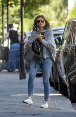 ELIZABETH HURLEY Out and About in London 09/12/2019