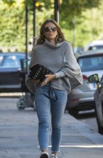 ELIZABETH HURLEY Out and About in London 09/12/2019