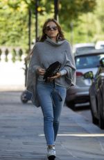 ELIZABETH HURLEY Out and About in London 09/12/2019